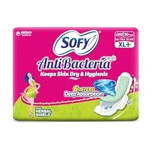 Sofy Antibacterial XL 30 Pads