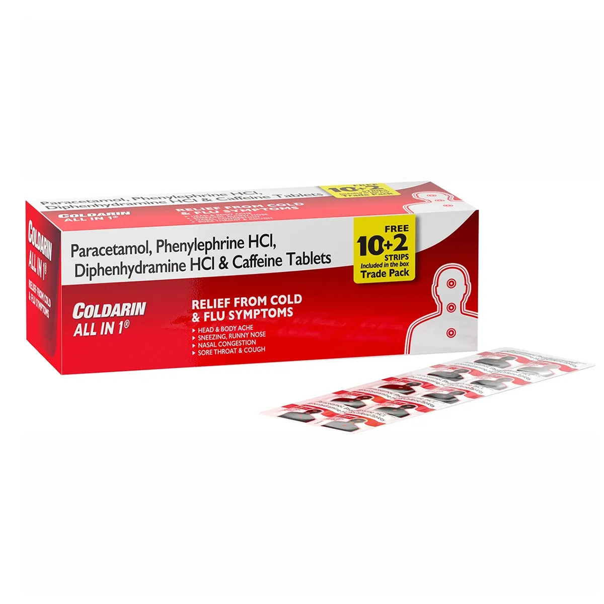 Coldarin Tablets 10s